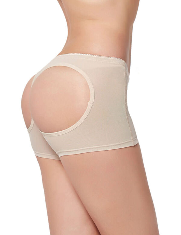 Everbellus Womens Butt Lifter Enhancer Tummy Control Boy Shorts Shaper Panty W3