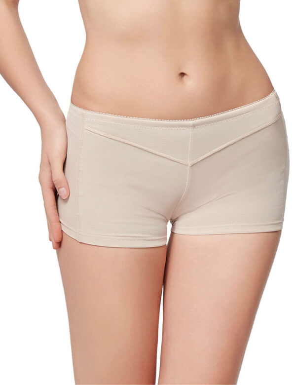 Everbellus Womens Butt Lifter Enhancer Tummy Control Boy Shorts Shaper Panty W4