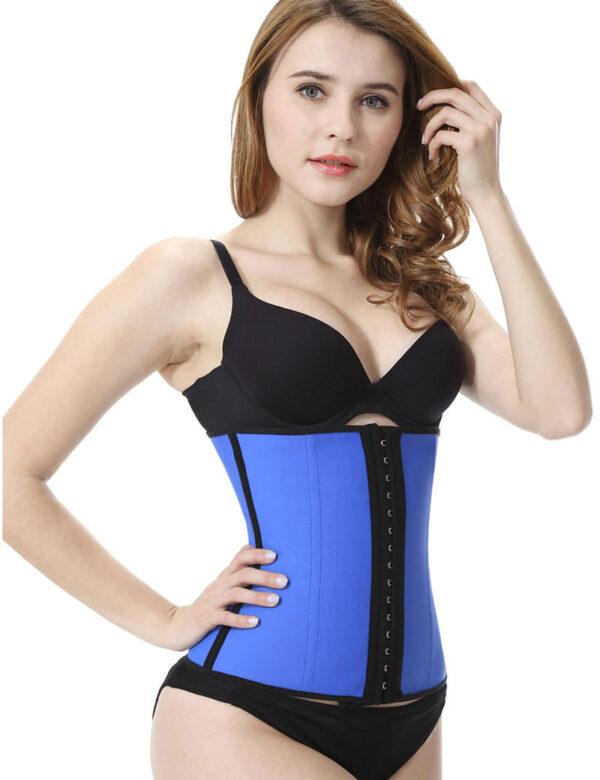 Everbellus Latex Waist Trainer Corset Hourglass Body Shaper for Women B4