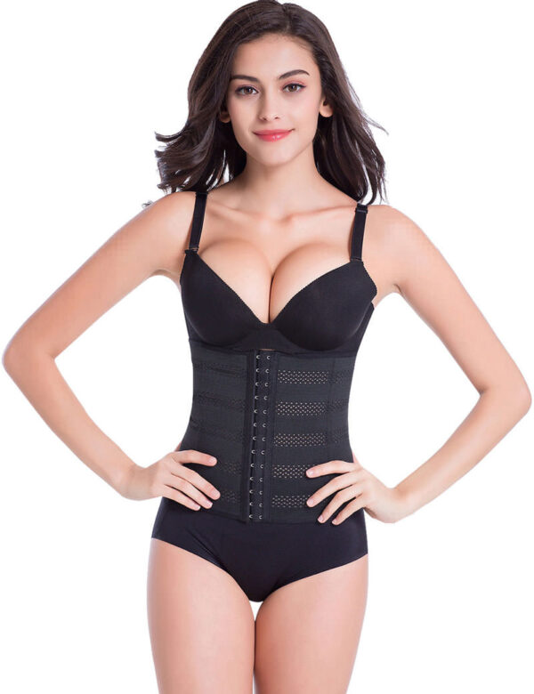 Everbellus Womens Breathable Elastic Corset Waist Trainer Cincher Belt Shapewear B2