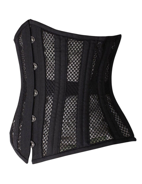 Everbellus Double Steel Boned Breathable Corset Heavy Duty Waist Training Shaper B5